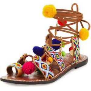 Sam Edelman Pom Pom Sandals